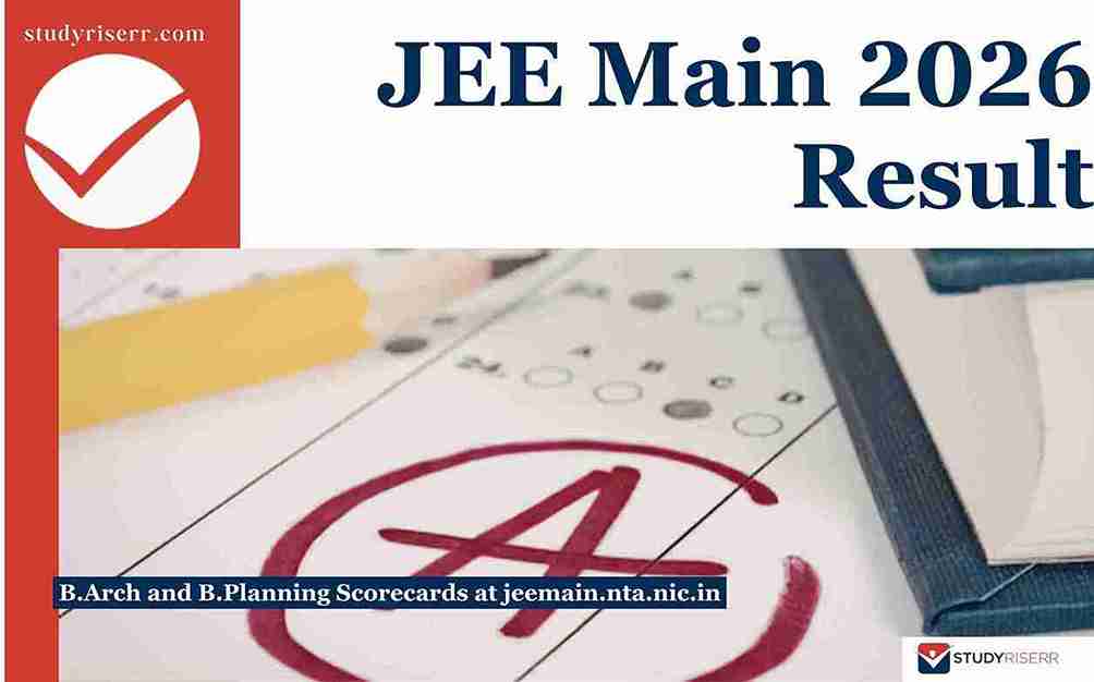 JEE Main 2026 Paper 2 Result Out: Download B.Arch and B.Planning Scorecards at jeemain.nta.nic.in